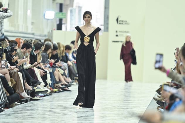 Isabel Sanchis Fashion Week A model walks the runway wearing a design by Isabel Sanchis during Mercedes-Benz Fashion Week de Madrid in IFEMA, 18 March 2026 Spain Featuring: A model walks the runway wearing a design by Isabel Sanchis during Mercedes-Benz Fashion Week de Madrid in IFEMA, 18 March 2026 Spain Where: Madrid, Spain When: 18 Mar 2026 Credit: Oscar Gonzalez WENN Madrid Spain Copyright: xOscarxGonzalez WENNx wenn41158745 OFA ZOJx wenn41158745