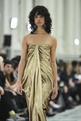 Juan Vidal Fashion Week de Madrid A model walks the runway wearing a design by Juan Vidal during Mercedes-Benz Fashion Week de Madrid in IFEMA, 18 March 2026 Spain Featuring: A model walks the runway wearing a design by Juan Vidal during Mercedes-Benz Fashion Week de Madrid in IFEMA, 18 March 2026 Spain Where: Madrid, Spain When: 18 Mar 2026 Credit: Oscar Gonzalez WENN Madrid Spain Copyright: xOscarxGonzalez WENNx wenn41158725 OFA ZOJx wenn41158725