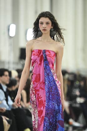 Juan Vidal Fashion Week de Madrid A model walks the runway wearing a design by Juan Vidal during Mercedes-Benz Fashion Week de Madrid in IFEMA, 18 March 2026 Spain Featuring: A model walks the runway wearing a design by Juan Vidal during Mercedes-Benz Fashion Week de Madrid in IFEMA, 18 March 2026 Spain Where: Madrid, Spain When: 18 Mar 2026 Credit: Oscar Gonzalez WENN Madrid Spain Copyright: xOscarxGonzalez WENNx wenn41158728 OFA ZOJx wenn41158728
