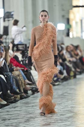 Claro Couture Fashion Week de Madrid A model walks the runway wearing a design by Claro Couture during Mercedes-Benz Fashion Week de Madrid in IFEMA, 18 March 2026 Spain Featuring: A model walks the runway wearing a design by Claro Couture during Mercedes-Benz Fashion Week de Madrid in IFEMA, 18 March 2026 Spain Where: Madrid, Spain When: 18 Mar 2026 Credit: Oscar Gonzalez WENN Madrid Spain Copyright: xOscarxGonzalez WENNx wenn41158823 OFA ZOJx wenn41158823
