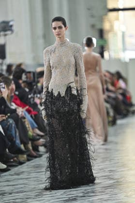 Claro Couture Fashion Week de Madrid A model walks the runway wearing a design by Claro Couture during Mercedes-Benz Fashion Week de Madrid in IFEMA, 18 March 2026 Spain Featuring: A model walks the runway wearing a design by Claro Couture during Mercedes-Benz Fashion Week de Madrid in IFEMA, 18 March 2026 Spain Where: Madrid, Spain When: 18 Mar 2026 Credit: Oscar Gonzalez WENN Madrid Spain Copyright: xOscarxGonzalez WENNx wenn41158833 OFA ZOJx wenn41158833