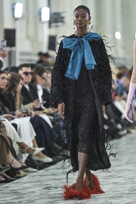 Claro Couture Fashion Week de Madrid A model walks the runway wearing a design by Claro Couture during Mercedes-Benz Fashion Week de Madrid in IFEMA, 18 March 2026 Spain Featuring: A model walks the runway wearing a design by Claro Couture during Mercedes-Benz Fashion Week de Madrid in IFEMA, 18 March 2026 Spain Where: Madrid, Spain When: 18 Mar 2026 Credit: Oscar Gonzalez WENN Madrid Spain Copyright: xOscarxGonzalez WENNx wenn41158792 OFA ZOJx wenn41158792