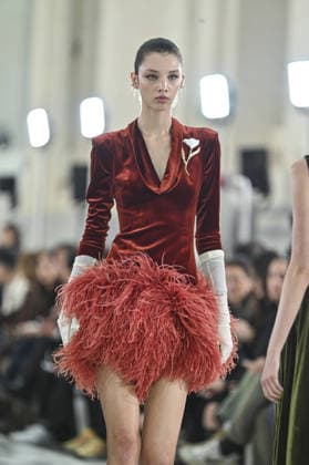 Claro Couture Fashion Week de Madrid A model walks the runway wearing a design by Claro Couture during Mercedes-Benz Fashion Week de Madrid in IFEMA, 18 March 2026 Spain Featuring: A model walks the runway wearing a design by Claro Couture during Mercedes-Benz Fashion Week de Madrid in IFEMA, 18 March 2026 Spain Where: Madrid, Spain When: 18 Mar 2026 Credit: Oscar Gonzalez WENN Madrid Spain Copyright: xOscarxGonzalez WENNx wenn41158798 OFA ZOJx wenn41158798