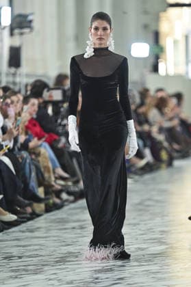 Claro Couture Fashion Week de Madrid A model walks the runway wearing a design by Claro Couture during Mercedes-Benz Fashion Week de Madrid in IFEMA, 18 March 2026 Spain Featuring: A model walks the runway wearing a design by Claro Couture during Mercedes-Benz Fashion Week de Madrid in IFEMA, 18 March 2026 Spain Where: Madrid, Spain When: 18 Mar 2026 Credit: Oscar Gonzalez WENN Madrid Spain Copyright: xOscarxGonzalez WENNx wenn41158809 OFA ZOJx wenn41158809