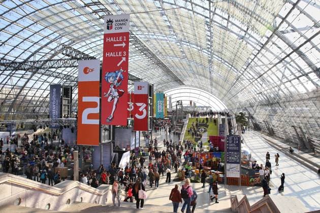 Leipzig, Saxony, Germany, 19 03 2026 Leipzig Book Fair exhibition hall Visitors at the start of the fair Copyright: xdtsxNachrichtenagenturx dts_111203