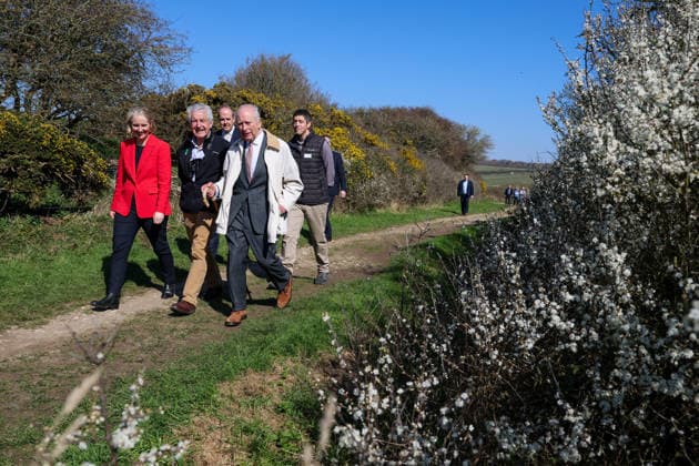 . 19 03 2026. Seaford, United Kingdom. King Charles III inaugurates the King Charles III England Coast Path and opens the Seven Sisters National Nature Reserve in Seaford, United Kingdom.  xPoolx xi-Imagesx IIM-26653-0026