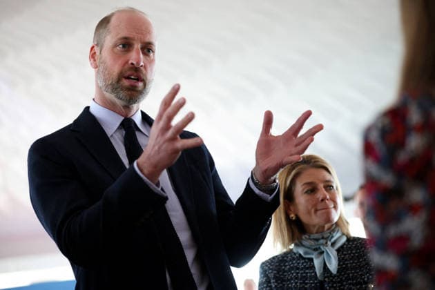 . 19 03 2026. Bournemouth, United Kingdom. Prince William during a visit to Bournemouth, United Kingdom, with international delegates from Australia, Canada, Belgium, the Netherlands and Finland who travelled to the UK to see the Homewards charity youth homelessness work in action.  xPoolx xi-Imagesx IIM-26654-0005