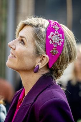 UTRECHT - Queen Maxima is in Utrecht together with the Minister for Climate & Green Growth, Stientje van Veldhoven, for the start of the eleventh Circular Economy Week. During this week, pioneers, companies, researchers, and government bodies in the Netherlands demonstrate how circular innovation and entrepreneurship work in practice. ROBIN UTRECHT ANP netherlands out - belgium out  Copyright: xx x553809317x originalFilename: 553809317.jpg