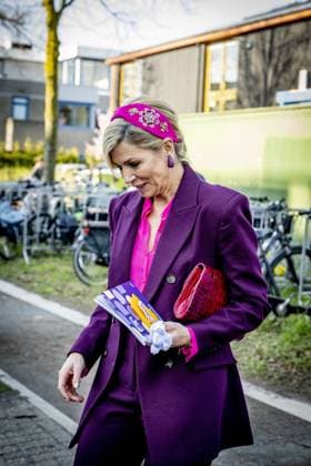 UTRECHT - Queen Maxima is in Utrecht together with the Minister for Climate & Green Growth, Stientje van Veldhoven, for the start of the eleventh Circular Economy Week. During this week, pioneers, companies, researchers, and government bodies in the Netherlands demonstrate how circular innovation and entrepreneurship work in practice. ROBIN UTRECHT ANP netherlands out - belgium out  Copyright: xx x553809347x originalFilename: 553809347.jpg