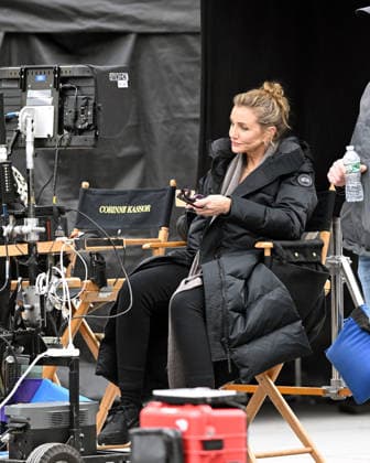 **VIDEO AVAILABLE** Cameron Diaz is spotted filming on the set of Stephen Merchants so far untitled rom-com in New York City Featuring: Cameron Diaz Where: New York City, New York, United States When: 19 Mar 2026 Credit: Elder Ordonez INSTARimages EDITORIAL USE ONLY. NOT FOR USE BY NEWSPAPERS BASED IN THE UK. Copyright: xx instar55566710