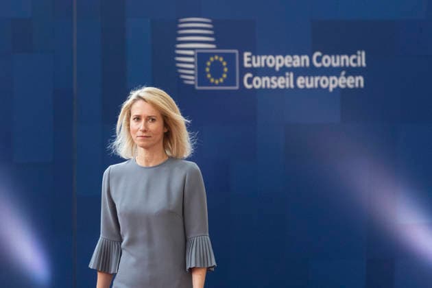 Kaja Kallas. EU leaders are meeting in Brussels for a two-day summit to discuss soaring energy prices and ways to tackle them, against the backdrop of the conflict between the United States and Iran. - 19 03 2026 - Belgium Brussels -  NicolasxLandemardx xLexPictorium LePictorium_0330231