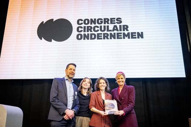 UTRECHT - Queen Maxima is in Utrecht together with the Minister for Climate & Green Growth, Stientje van Veldhoven, for the start of the eleventh Circular Economy Week. During this week, pioneers, companies, researchers, and government bodies in the Netherlands demonstrate how circular innovation and entrepreneurship work in practice. ROBIN UTRECHT ANP netherlands out - belgium out  Copyright: xx x553814341x originalFilename: 553814341.jpg
