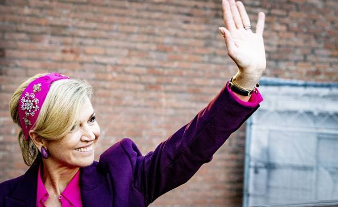 UTRECHT - Queen Maxima is in Utrecht together with the Minister for Climate & Green Growth, Stientje van Veldhoven, for the start of the eleventh Circular Economy Week. During this week, pioneers, companies, researchers, and government bodies in the Netherlands demonstrate how circular innovation and entrepreneurship work in practice. ROBIN UTRECHT ANP netherlands out - belgium out  Copyright: xx x553814667x originalFilename: 553814667.jpg