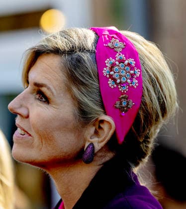 19-03-2026 Haarlem Queen Maxima in a modernized train, travelling from Haarlem to Utrecht during the 11st Circular Economy Week, organized by the Groene Brein, in Haarlem and Utrecht. Â  Copyright: xPPEx