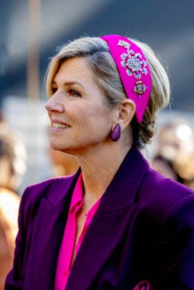 19-03-2026 Haarlem Queen Maxima in a modernized train, travelling from Haarlem to Utrecht during the 11st Circular Economy Week, organized by the Groene Brein, in Haarlem and Utrecht. Â  Copyright: xPPEx