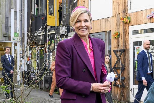 Queen Maxima At Circular Economy Week - Utrecht Queen Máxima is in Haarlem and Utrecht together with the Minister for Climate & Green Growth, Stientje van Veldhoven, in the context of the start of the eleventh Circular Economy Week. March 19, 2026. Photo by NLBeeld Patrick van Emst Bruno Press ABACAPRESS.COM Netherlands  Copyright: xBrunoxPress ABACAx