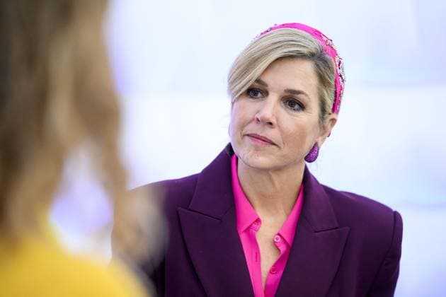 Queen Maxima At Circular Economy Week - Utrecht Queen Máxima is in Haarlem and Utrecht together with the Minister for Climate & Green Growth, Stientje van Veldhoven, in the context of the start of the eleventh Circular Economy Week. March 19, 2026. Photo by NLBeeld Patrick van Emst Bruno Press ABACAPRESS.COM Netherlands  Copyright: xBrunoxPress ABACAx