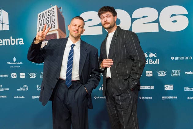 19 03 2026, Zurich, Hallenstadion , Swiss Music Awards 2026, Stress and Zian Zurich Hallenstadion Zurich Switzerland Copyright: xJustPictures.ch PascalxvonxBürenx jp-en-PaVoB-Pavo_Fotografie-05749