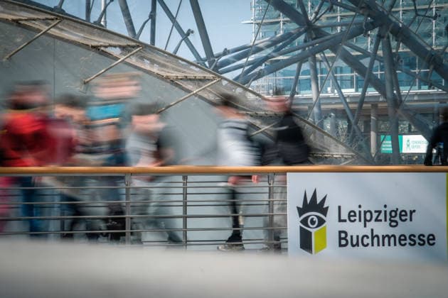 The Leipzig Book Fair opened its doors to visitors on 19 March 2026 A total of 2,044 publishers and media companies from 54 countries are taking part in the spring industry get-together until Sunday This years focus is on literature from the Danube region Almost 30 events are planned under the motto Danube Under Curr Copyright: epd-bild JensxSchulze FUHA1495