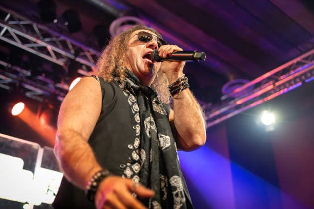 Michael Schenker live in Oslo, Norway Oslo, Norway. 18th, March 2026. The German guitarist Michael Schenker performs a live concert at Vulkan Arena in Oslo. Here vocalist RD Liapakis is seen live on stage. Norway, Oslo, Vulkan Arena  Copyright: xGonzalesxPhoto TerjexDokkenx
