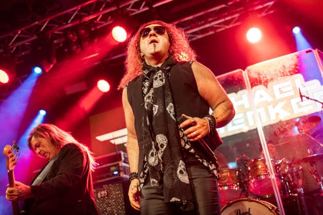 Michael Schenker live in Oslo, Norway Oslo, Norway. 18th, March 2026. The German guitarist Michael Schenker performs a live concert at Vulkan Arena in Oslo. Here vocalist RD Liapakis is seen live on stage. Norway, Oslo, Vulkan Arena  Copyright: xGonzalesxPhoto TerjexDokkenx