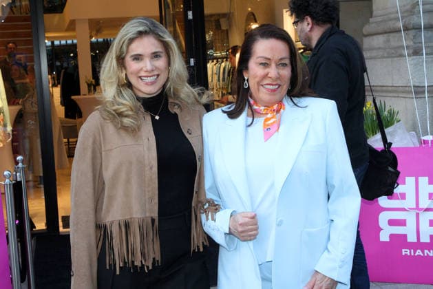 Mona Buckenmaier Head of Business Development Riani and her mother Martina Buckenmaier CEO Riani at the Riani Store Opening on 19 03 2026 in Hamburg Riani Store Opening in Hamburg