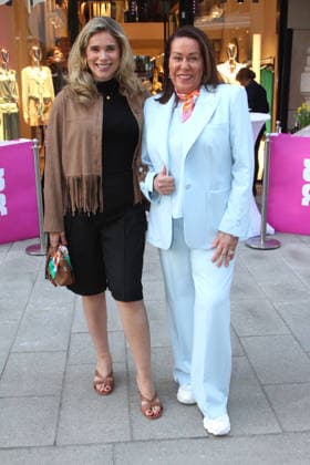 Mona Buckenmaier Head of Business Development Riani and her mother Martina Buckenmaier CEO Riani at the Riani Store Opening on 19 03 2026 in Hamburg Riani Store Opening in Hamburg