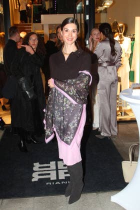 Janina Lin Otto at the Riani Store Opening on 19 03 2026 in Hamburg Riani Store Opening in Hamburg