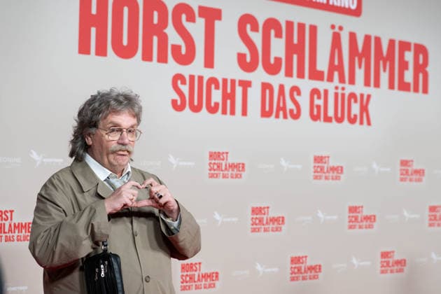 Hape KERKELING in the role of Horst Schlaemmer, red carpet, red carpet show, arrival, film premiere HORST SCHLAEMMER SUCHT DAS GLUECK at the Lichtburg in Essen, 19 03 2026