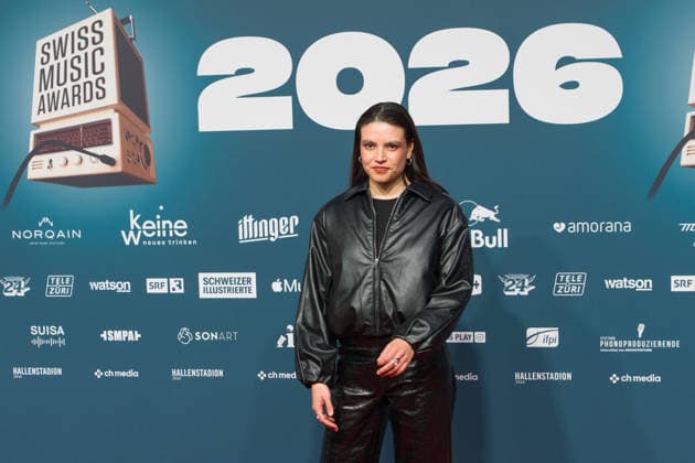 19 03 2026, Zurich, Hallenstadion , Swiss Music Awards 2026, Winner Best Act Romandie Baby Volcano Zurich Hallenstadion Zurich Switzerland Copyright: xJustPictures.ch PascalxvonxBürenx jp-en-PaVoB-Pavo_Fotografie-05260