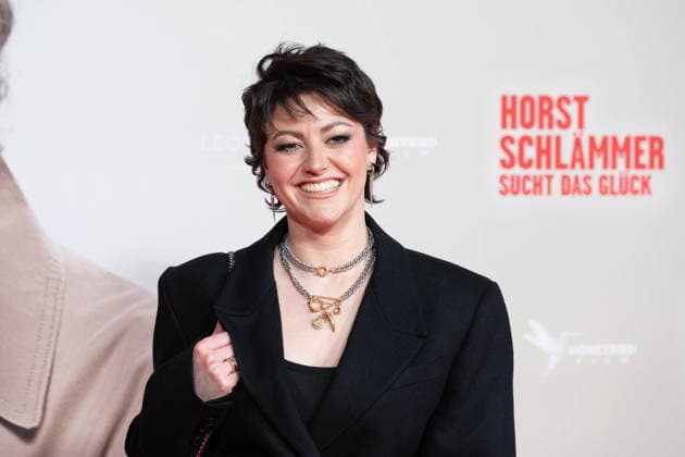 Tahnee SCHAFFARCZYK, comedian, red carpet, red carpet show, arrival, film premiere HORST SCHLAEMMER SUCHT DAS GLUECK at the Lichtburg in Essen, 19 03 2026