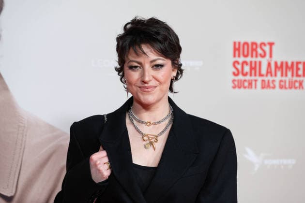 Tahnee SCHAFFARCZYK, comedian, red carpet, red carpet show, arrival, film premiere HORST SCHLAEMMER SUCHT DAS GLUECK at the Lichtburg in Essen, 19 03 2026