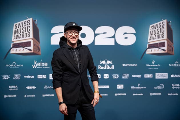 ZURICH, SWITZERLAND - MARCH 19: Ritschi during the Swiss Music Awards 2026 red carpet at Hallenstadion, Zurich on March 19, 2026 in Zurich, Switzerland. Copyright: xPriscilaxBütlerx xSPPx Sportspressphoto_SPR114109