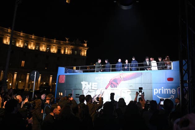 World premiere of the Prime TV series The Boys 5 The cast on the carpet of the world premiere of the Prime TV series The Boys 5 final season at the cinema The modern space. Rome (Italy), March 19, 2026 Imago-Images Emmefoto Copyright: xImago-Images Emmefotox