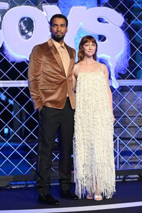 World premiere of the Prime TV series The Boys 5 Nathan Mitchell, Valorie Curry on the carpet of the world premiere of the Prime TV series The Boys 5 final season at the cinema The modern space. Rome (Italy), March 19, 2026 Imago-Images Emmefoto Copyright: xImago-Images Emmefotox