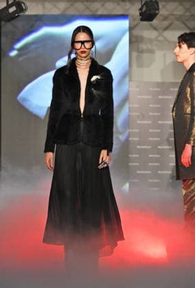 Milan, Italy Pignatelli Atelier Fall-Winter 2026-2027 women s and men s collection presents and inaugurates its new headquarters in Milan. In the photo: Pignatelli Atelier show  Copyright: xNickxZonnax xipa-agency.netx xNickxZonnax IPA_Agency_IPA73150537