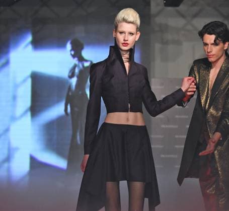 Milan, Italy Pignatelli Atelier Fall-Winter 2026-2027 women s and men s collection presents and inaugurates its new headquarters in Milan. In the photo: Pignatelli Atelier show  Copyright: xNickxZonnax xipa-agency.netx xNickxZonnax IPA_Agency_IPA73150559