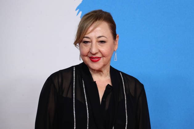 March 19, 2026, Madrid, Madrid, Spain: Actress CARMEN MACHI poses at the Real Casino de Madrid during the premiere of AMARGA NAVIDAD (BITTER CHRISTMAS). MACHI makes a special collaboration appearance in the latest film directed by two time Academy Award winner PEDRO ALMODOVAR. The story, produced by EL DESEO, investigates the boundaries of autofiction and creative droughts. Madrid Spain - ZUMAo127 20260319_zep_o127_095 Copyright: xHugoxOrtunox