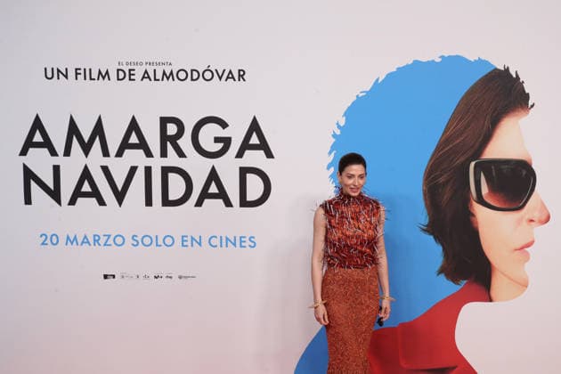 March 19, 2026, Madrid, Madrid, Spain: Actress BARBARA LENNIE poses at the Real Casino de Madrid during the premiere red carpet of AMARGA NAVIDAD (BITTER CHRISTMAS), directed by PEDRO ALMODOVAR. LENNIE plays ELSA, an advertising director in 2004 who becomes the subject of a metafictional script written by a character struggling with creative block. This marks the 24th feature film by the two time Academy Award winning director, solidifying LENNIE role in modern Spanish cinema. Madrid Spain - ZUMAo127 20260319_zep_o127_105 Copyright: xHugoxOrtunox
