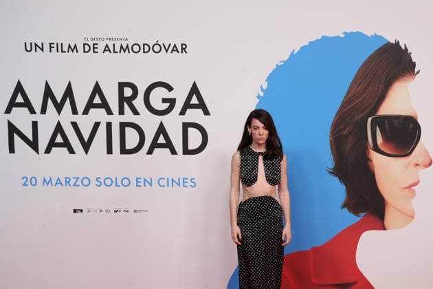 March 19, 2026, Madrid, Madrid, Spain: Actress VICTORIA LUENGO poses at the Real Casino de Madrid during the premiere of AMARGA NAVIDAD (BITTER CHRISTMAS), directed by PEDRO ALMODOVAR. LUENGO plays PATRICIA, a friend of the character ELSA (BARBARA LENNIE) within a narrative about autofiction. The two time Academy Award winning director returns with his 24th feature film, presented at this glamorous event in the heart of Madrid. Madrid Spain - ZUMAo127 20260319_zep_o127_136 Copyright: xHugoxOrtunox