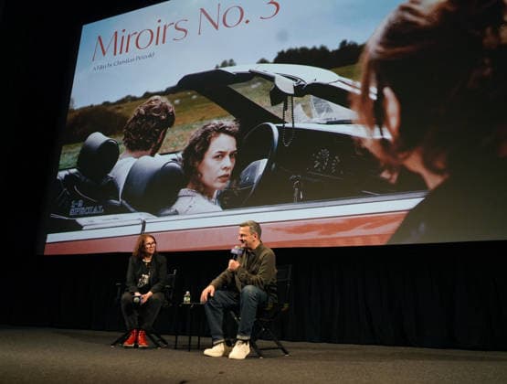 March 19, 2026, New York, Ny, USA: German director CHRISTIAN PETZOLD interviewed following screening of his new film Mirroirs No. 3,.The Walter Reade Theater, Lincoln Center, NYC.March 19, 2026. New York USA  - ZUMAms4_ 20260319_faf_ms4_019 Copyright: xSoniaxMoskowitzxGordonx