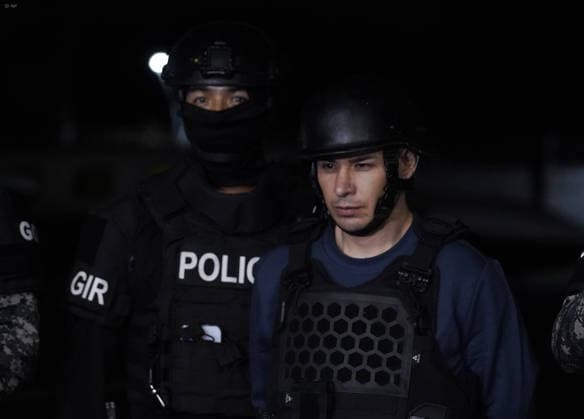 GYE LOBO MENOR Guayaquil, Thursday, March 19, 2026 Angel Aguilar aka Lobo Menor captured in Mexico arrived tonight at Aeropolicial in Guayaquil, accused as the mastermind of the death of Fernando Villavincencio Photos CÃ sar Munoz API Guayaquil Guayaquil Guayas Ecuador CLJ GYE LOBOMENOR 8f844405c1179e757efe7f9fce2fa127 Copyright: xCÃ sarxMunozx