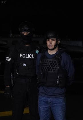 GYE LOBO MENOR Guayaquil, Thursday, March 19, 2026 Angel Aguilar aka Lobo Menor captured in Mexico arrived tonight at Aeropolicial in Guayaquil, accused as the mastermind of the death of Fernando Villavincencio Photos CÃ sar Munoz API Guayaquil Guayaquil Guayas Ecuador CLJ GYE LOBOMENOR 08f91e7b6fddeb8f4d27de008ab0ca05 Copyright: xCÃ sarxMunozx