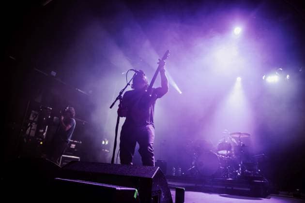 Thrice performing live at O2 Forum Kentish Town in London, United Kingdom, on 19 March 2026 Thrice performing live at O2 Forum Kentish Town in London, United Kingdom, on 19 March 2026, Credit:Sarah Tsang Avalon  Copyright: xSarahxTsangx xAvalonx 1084567522