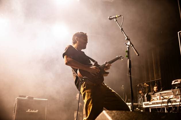 Thrice performing live at O2 Forum Kentish Town in London, United Kingdom, on 19 March 2026 Thrice performing live at O2 Forum Kentish Town in London, United Kingdom, on 19 March 2026, Credit:Sarah Tsang Avalon  Copyright: xSarahxTsangx xAvalonx 1084567599