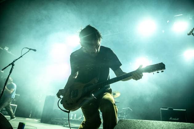 Thrice performing live at O2 Forum Kentish Town in London, United Kingdom, on 19 March 2026 Thrice performing live at O2 Forum Kentish Town in London, United Kingdom, on 19 March 2026, Credit:Sarah Tsang Avalon  Copyright: xSarahxTsangx xAvalonx 1084567614