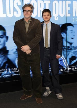 Kirk Jones et Robert Aramayo Avant première du film Plus fort que moi à lUGC Ciné Cité Les Halles à Paris Coadic Guirec Bestimage Preview screening of the film Plus fort que moi I Swear at the UGC Ciné Cité Les Halles in Paris Paris France  Copyright: xCOADICxGUIRECx xBESTIMAGExCOADICxGUIRECx xBESTIMAGEx