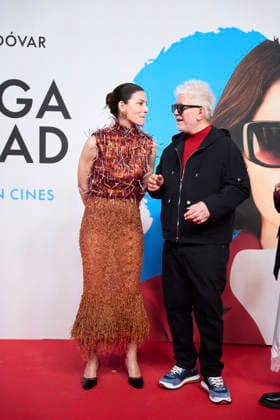 Amarga Navidad Premiere - Madrid Barbara Lennie, Pedro Almodovar attends ‘Amarga Navidad’ Premiere at Real Casino de Madrid on March 19, 2026 in Madrid, Spain Photo by ABACAPRESS.COM Madrid Madrid Spain  Copyright: xABACAx