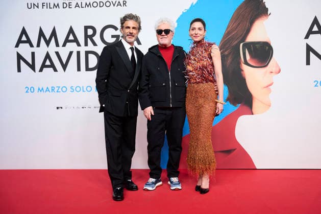 Amarga Navidad Premiere - Madrid Barbara Lennie, Pedro Almodovar, Leonoardo Sbaraglia attends ‘Amarga Navidad’ Premiere at Real Casino de Madrid on March 19, 2026 in Madrid, Spain Photo by ABACAPRESS.COM Madrid Madrid Spain  Copyright: xABACAx