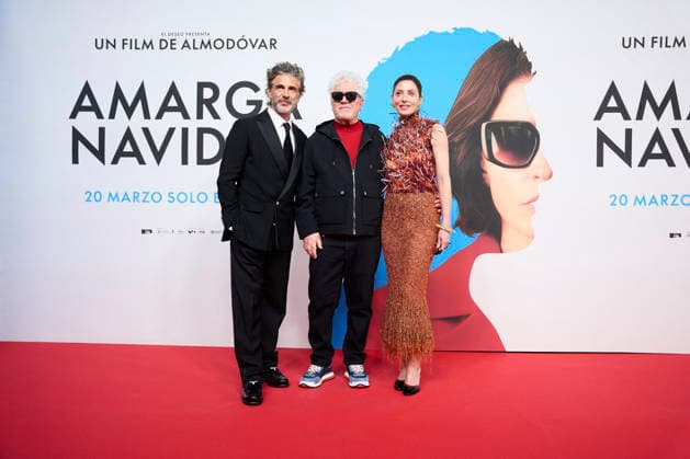 Amarga Navidad Premiere - Madrid Barbara Lennie, Pedro Almodovar, Leonoardo Sbaraglia attends ‘Amarga Navidad’ Premiere at Real Casino de Madrid on March 19, 2026 in Madrid, Spain Photo by ABACAPRESS.COM Madrid Madrid Spain  Copyright: xABACAx